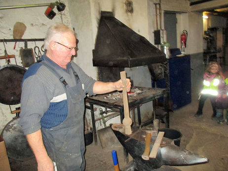 Besuch in der Schlosserei Groß in Naumburg